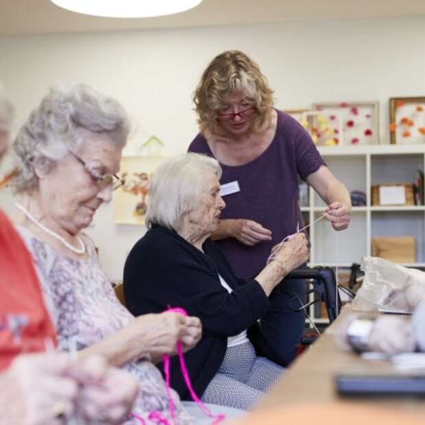 Atelierarbeit in Gruppen